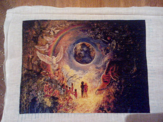 Этап процесса «Мой процесс Millennium Tree-Tree of Peace»