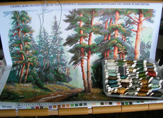 Этап процесса «Сосновая авантюра»