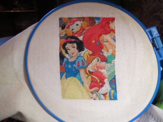 Этап процесса «путешествие по мультфильмам диснея»