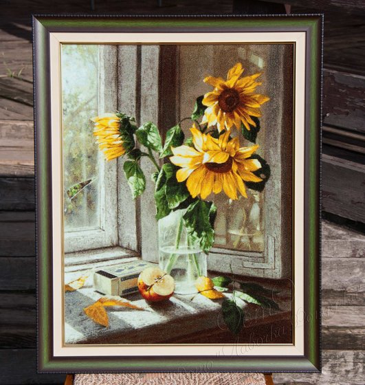 Этап процесса «Подсолнухи от ЭстЭ»