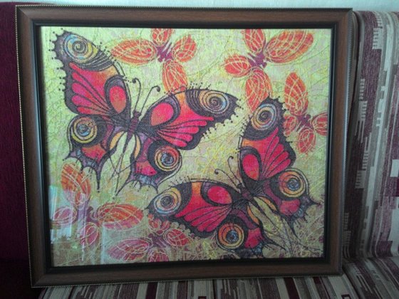 Этап процесса «Бабочки»