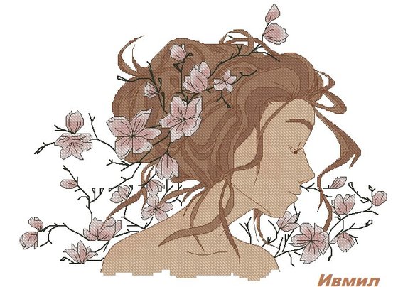 Этап процесса «Девушка-весна»