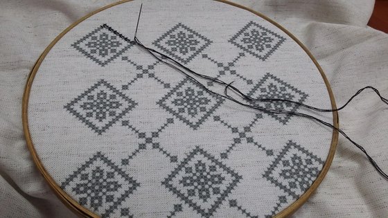 Этап процесса «Рубашка на пуговичках»