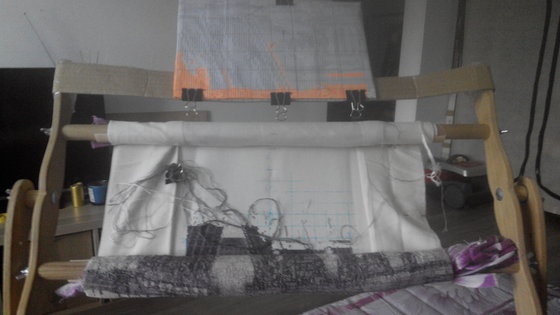 Этап процесса «Вышивка Санкт-Петербург, Золотое Руно»