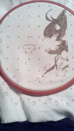 Этап процесса «Девушка-весна»