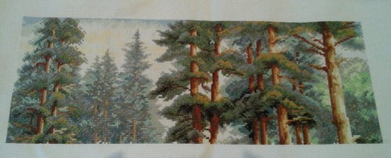 Этап процесса «Сосновый бор»