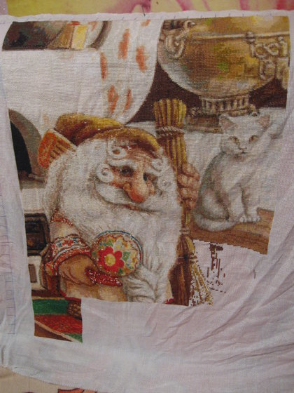 Этап процесса «Домовой. По мотивам серии "Домашние духи" В.Аржевитина»