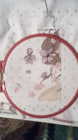 Этап процесса «Девушка-весна»