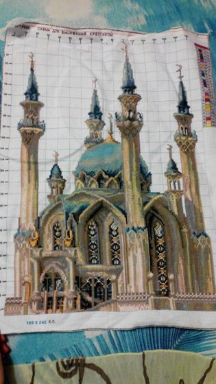 Этап процесса «Мечеть - Кул Шариф»