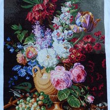 Процесс «Испанский букет (журнал Cuadros)»