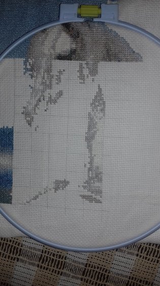 Этап процесса «Белая лошадь»