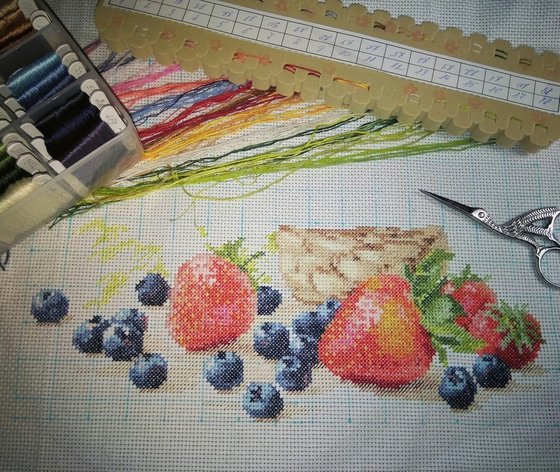 Этап процесса «Клубника "Алиса"»