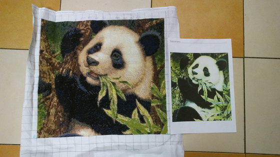 Этап процесса «Панда))»