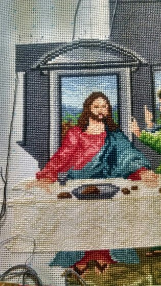 Этап процесса «Свята вечеря»