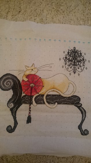 Этап процесса «Гламурная кошечка»