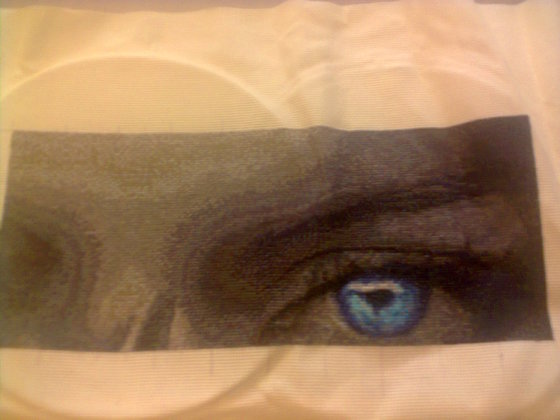 Этап процесса «Волк и взгляд»