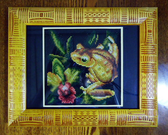 Этап процесса «Золотая лягушка от Panna.»