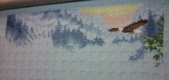 Этап процесса «Eagle's Majesty»