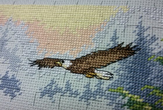 Этап процесса «Eagle's Majesty»