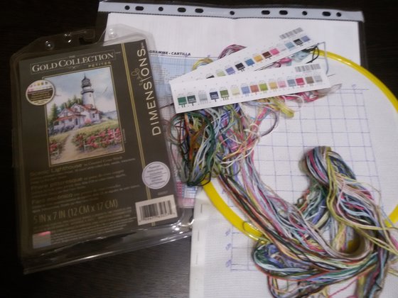 Этап процесса «Scenic Lighthouse»