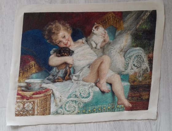 Этап процесса «Эстэ "Маленькие друзья".»