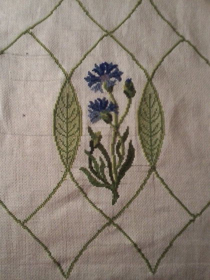 Этап процесса «летние цветы»