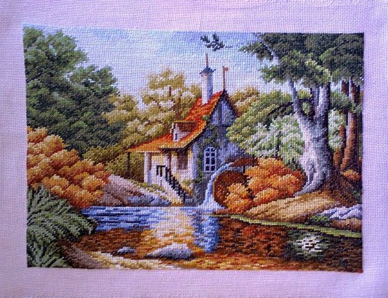 Этап процесса «Дом у озера»