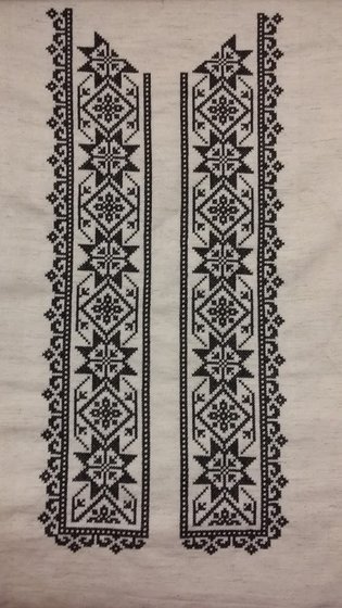 Этап процесса «Рубашка на пуговичках»