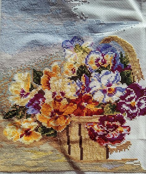 Этап процесса «"Весеннее настроение"»