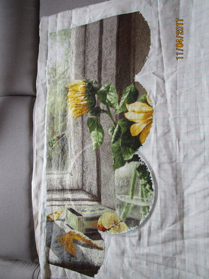 Этап процесса «Подсолнухи от ЭстЭ»