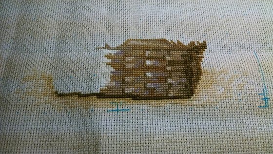 Этап процесса «Шотландский вереск. Риолис»