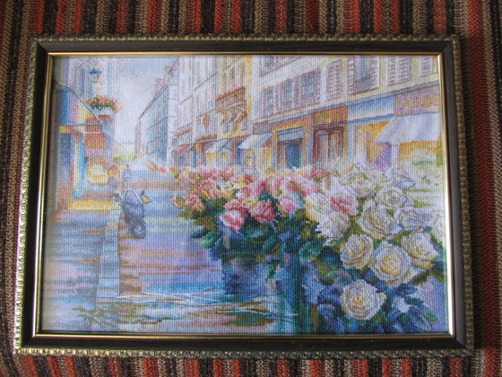 Этап процесса «"Цветущий Париж" от Панна»