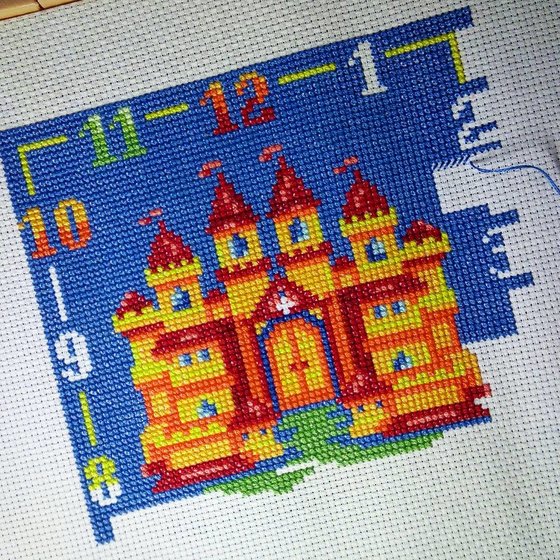 Этап процесса «"Часы с замком" от Панна.»