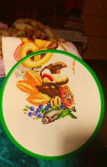 Этап процесса «оберег изобилие в дом»