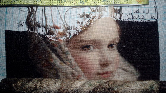 Этап процесса «"Девочка в платке" 173 от фирмы ЭСТЭ»