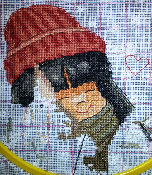 Этап процесса «"Милые коты"  La Petite Mi Mi»