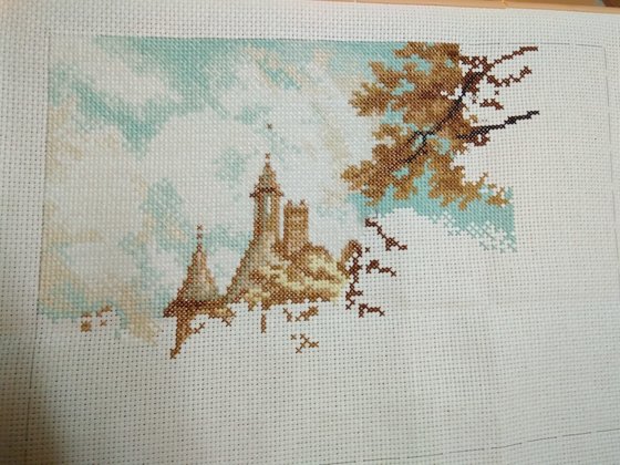 Этап процесса «В парке замка Шенонсо»