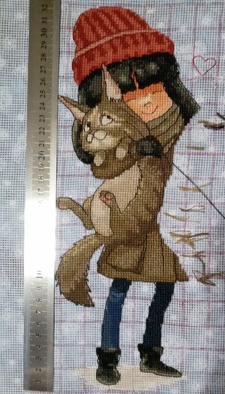 Этап процесса «"Милые коты"  La Petite Mi Mi»