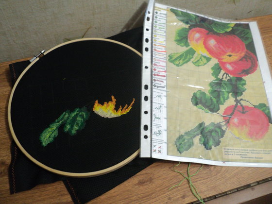 Этап процесса «яблоки»