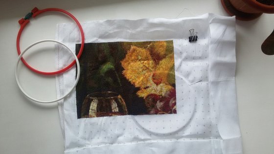 Этап процесса «натюрморт на кухню»