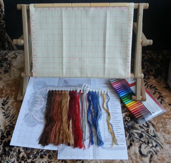 Этап процесса «Подушка Мишка Топтыгин»