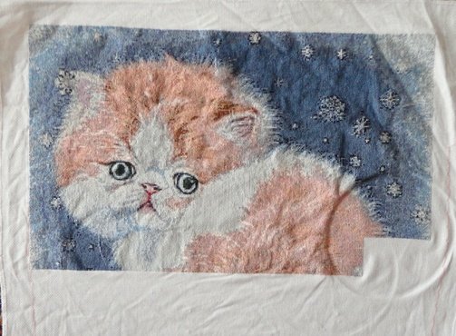 Этап процесса «Пушистик»