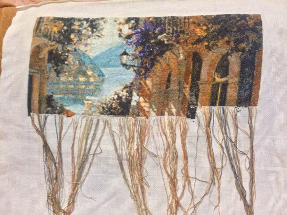 Этап процесса «Солнечные стены»