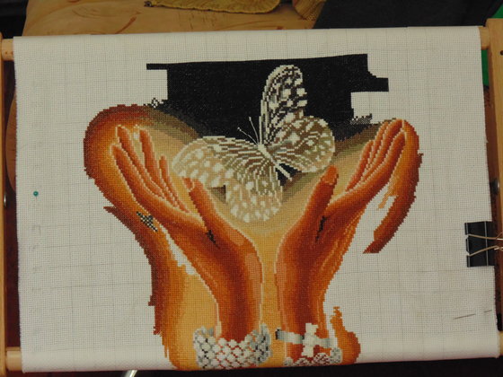 Этап процесса «Бабочка»