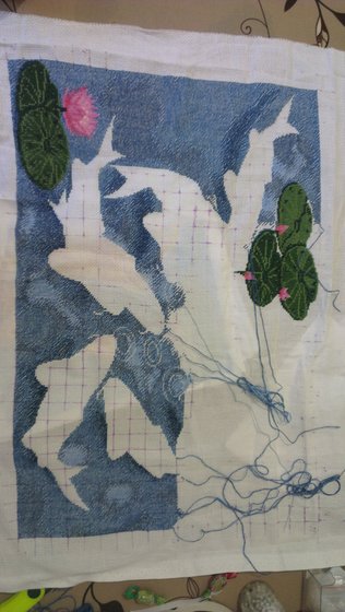 Этап процесса «Карпы Кои»