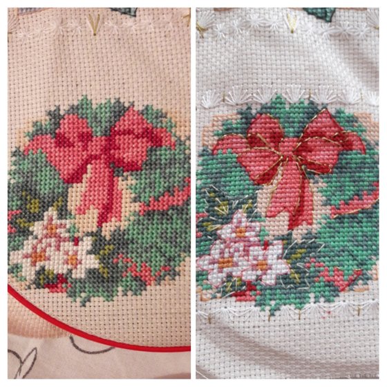 Этап процесса «Christmas Keepsake Ornaments  Dimensions»