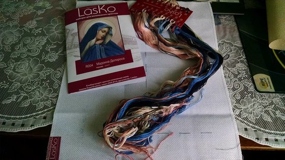 Этап процесса «Мадонна Долороса»