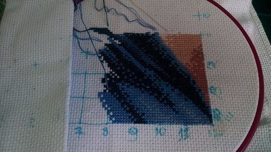 Этап процесса «Мадонна Долороса»