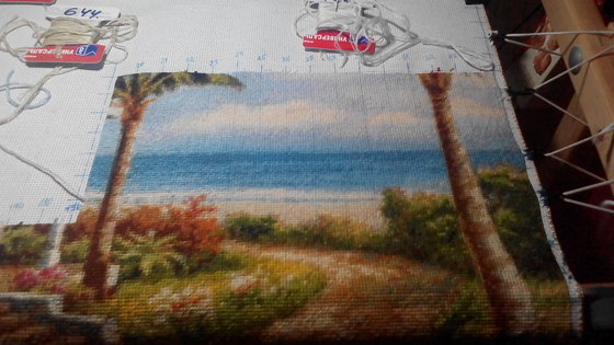 Этап процесса «Гасиенда на берегу моря»