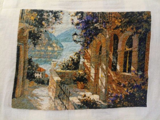 Этап процесса «Солнечные стены»